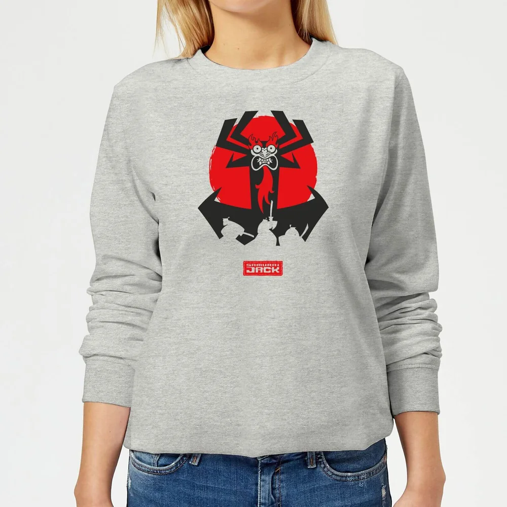 Samurai Jack AKU Women's Sweatshirt - Grey - 3XL - Grijs Afbeelding 1