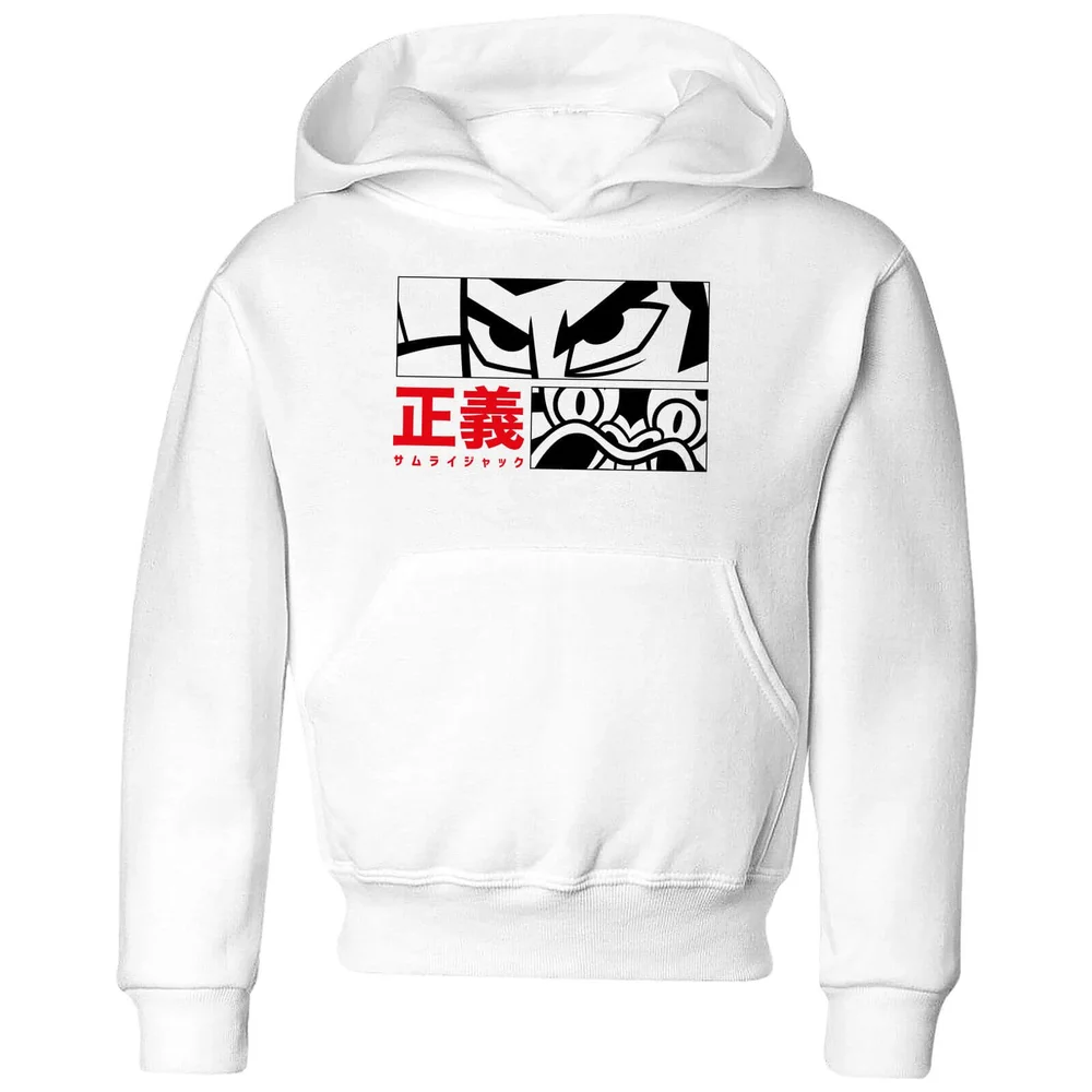 Samurai Jack Arch Nemesis Kids' Hoodie - White - 98/104 (3-4 jaar) Afbeelding 1