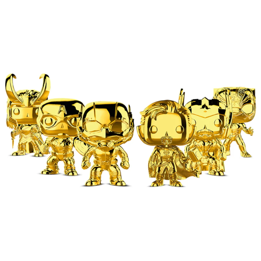 Funko Pop! Marvel Studios 10 Chrome bundel Afbeelding 1