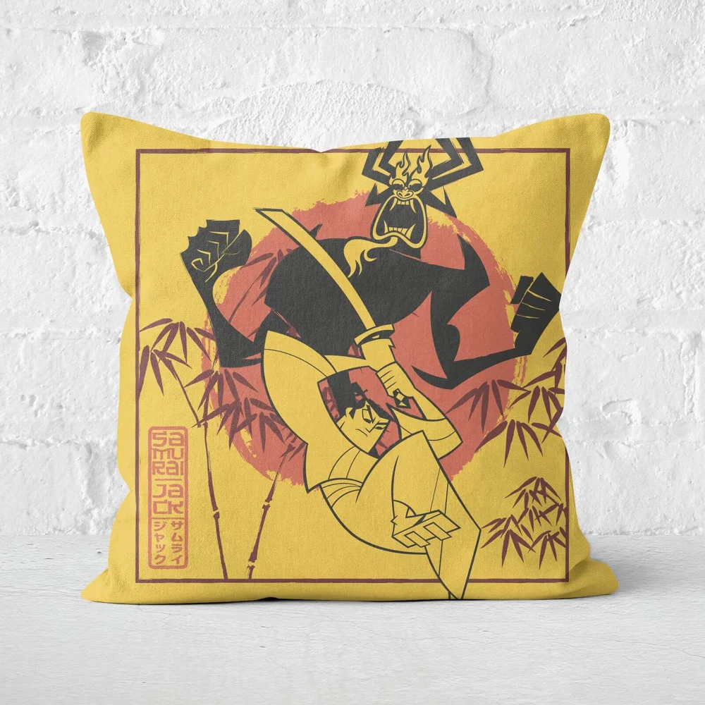 Samurai Jack Eternal Battle Square Cushion - 50x50cm Afbeelding 1
