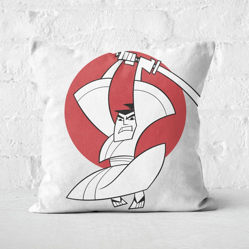 Samurai Jack Sunrise Square Cushion - 50x50cm Afbeelding 1