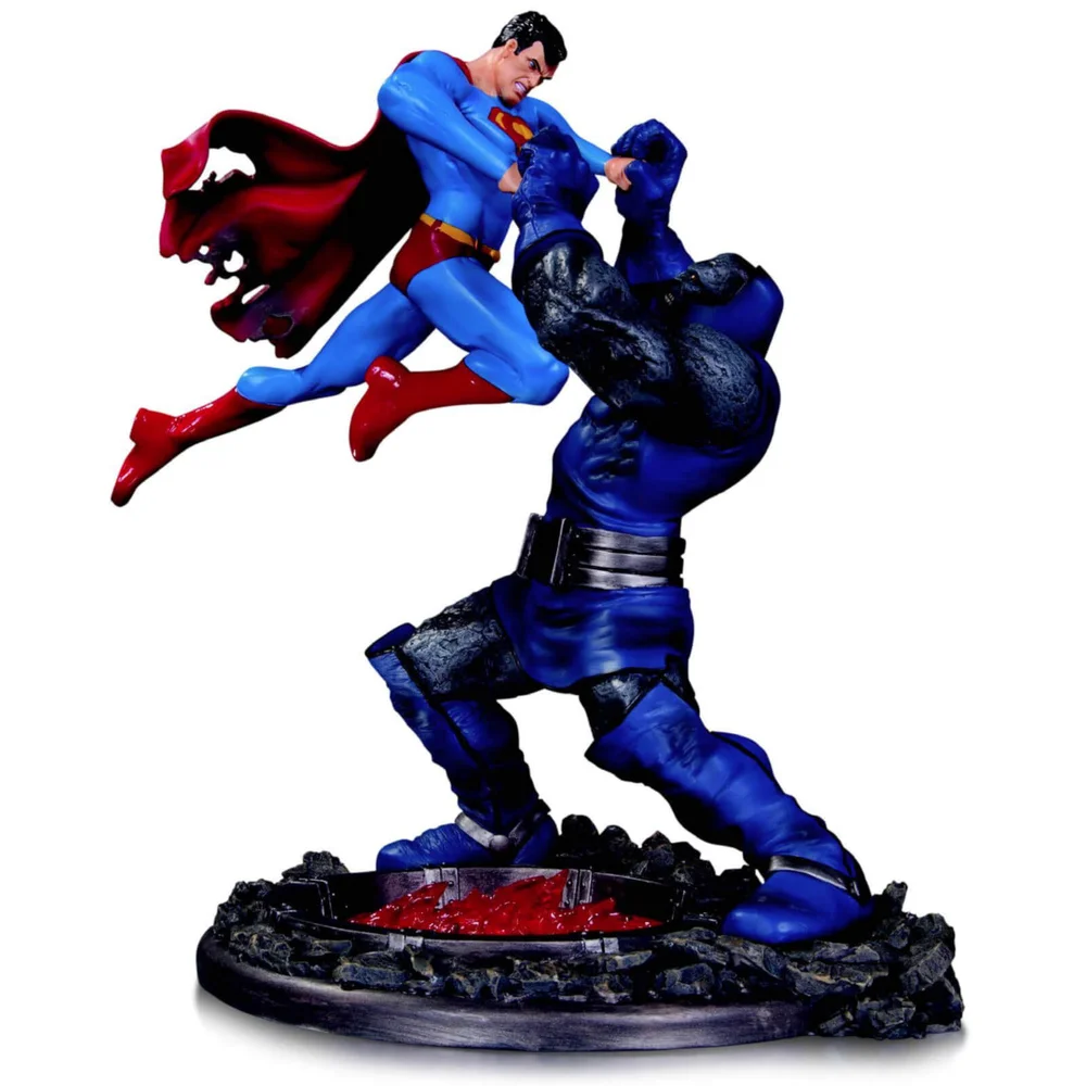 DC Collectibles DC Comics Superman vs Darkseid gevecht Beeld derde editie Afbeelding 1