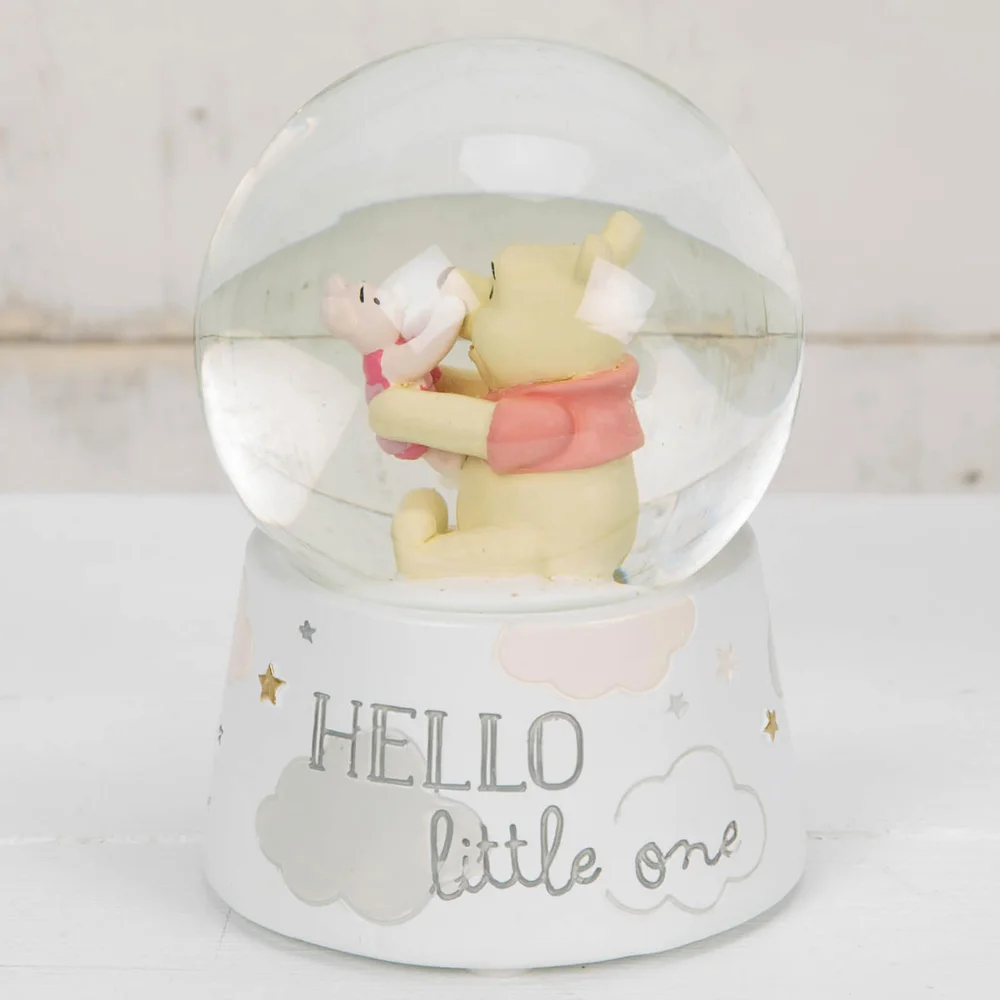 Disney Magical Beginnings Snow Globe Pooh & Piglet Afbeelding 1