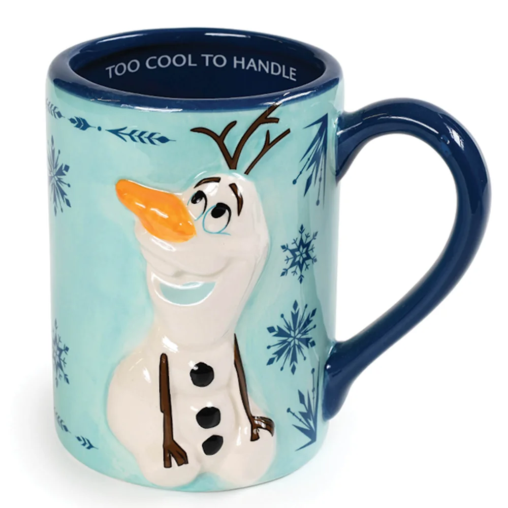 Frozen (Olaf Snowflakes) Shaped Mug Afbeelding 1