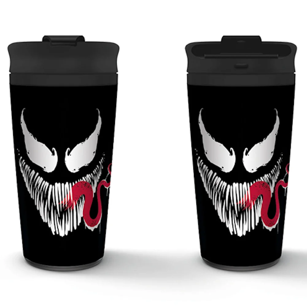 Venom (Face) Metal Travel Mug Afbeelding 1