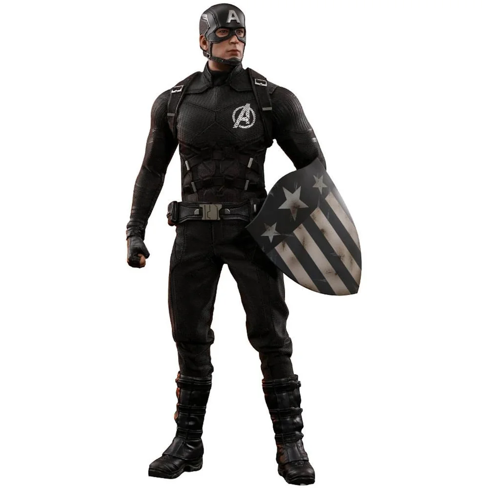 Hot Toys Marvel MMS Action Figure 1/6 Captain America Concept Art 2018 Toy Fair Exclusive 31cm Afbeelding 1