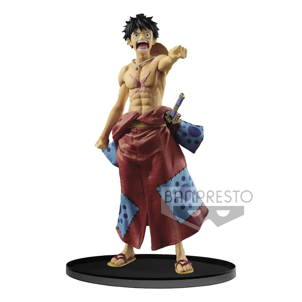 Banpresto One Piece Monkey.D.Luffy Banpresto World Colosseum2 Beeld Afbeelding 1