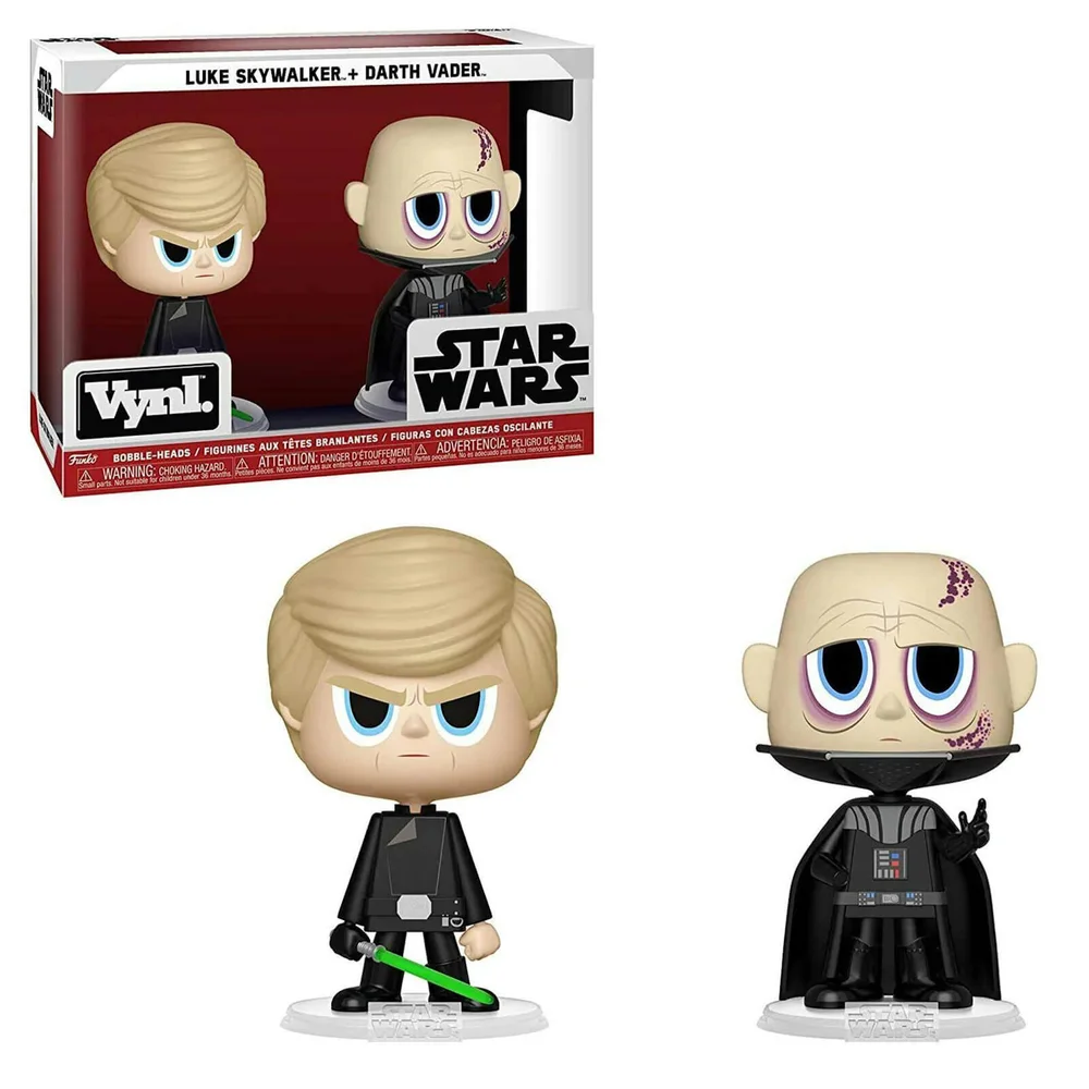 Funko Star Wars Darth Vader & Luke Skywalker VYNL. Afbeelding 1