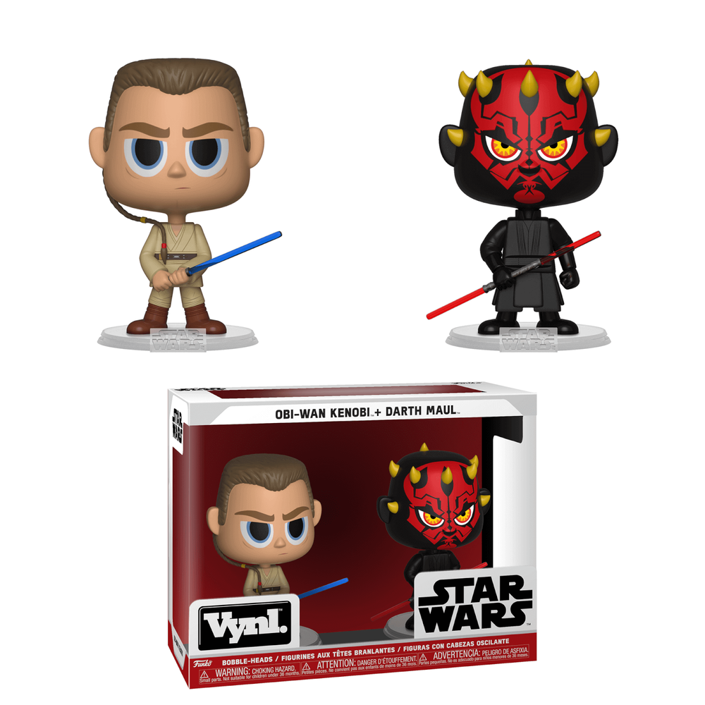 Funko Star Wars Darth Maul & Obi-Wan Kenobi VYNL. Afbeelding 1