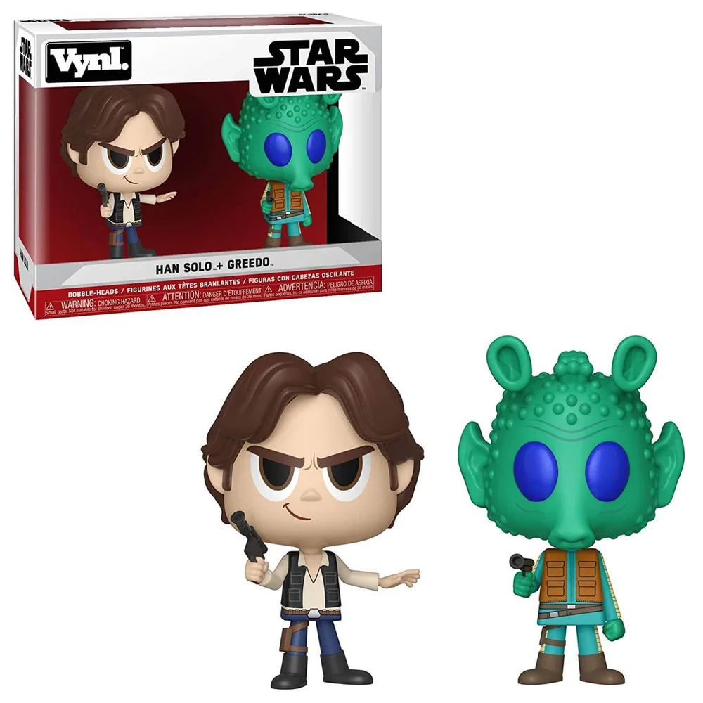 Funko Star Wars Han Solo & Greedo VYNL. Afbeelding 1