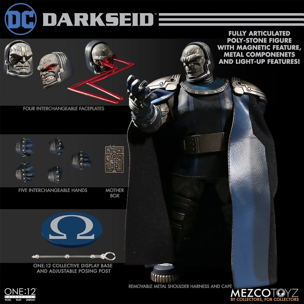 Mezco One:12 Collective DC Comics Darkseid Figuur Afbeelding 1
