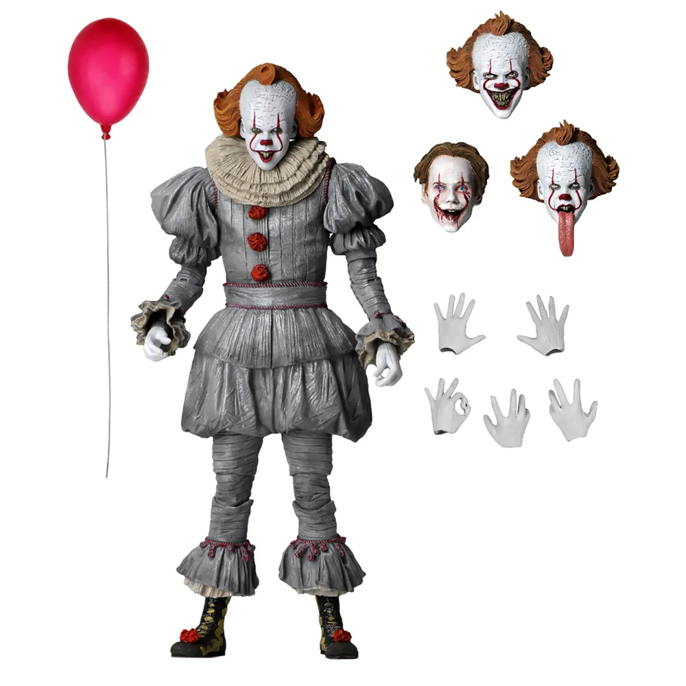 NECA IT Hoofdstuk 2-17,5 cm Schaal Actiefiguur Ultimate Pennywise (2019) Afbeelding 1