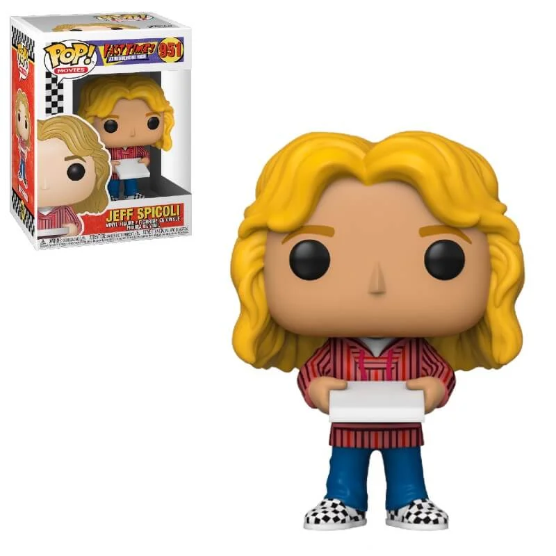 Fast Times at Ridgemont High Jeff Spicoli with Pizza Box Pop! Vinyl Figure Afbeelding 1