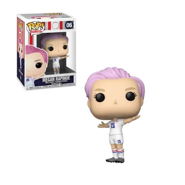 US Women's National Team Megan Rapinoe Pop! Vinylfiguur Afbeelding 1