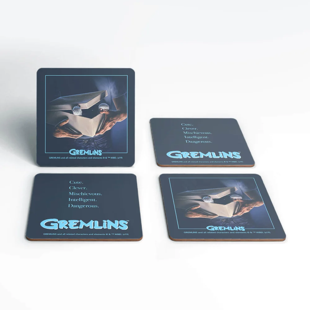 Gremlins One-Sheet Coaster Set Afbeelding 1