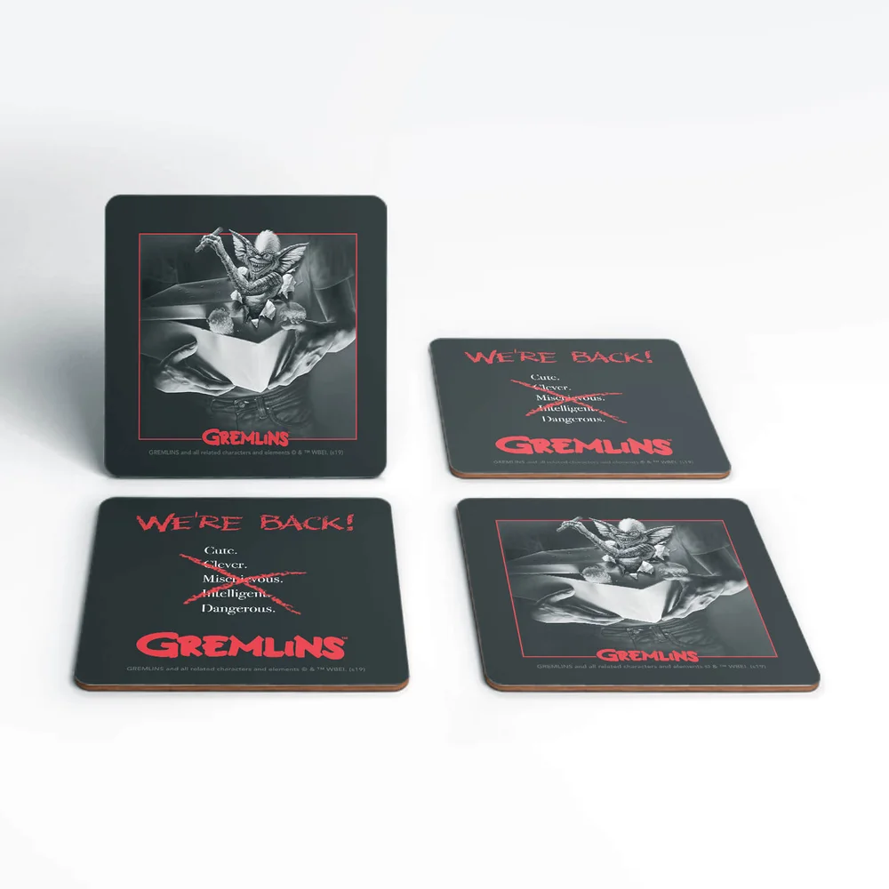 Gremlins Stripe Coaster Set Afbeelding 1