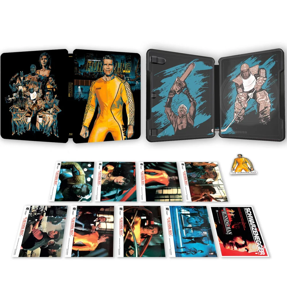 The Running Man - Zavvi Exclusive Collector's Edition Steelbook Afbeelding 1