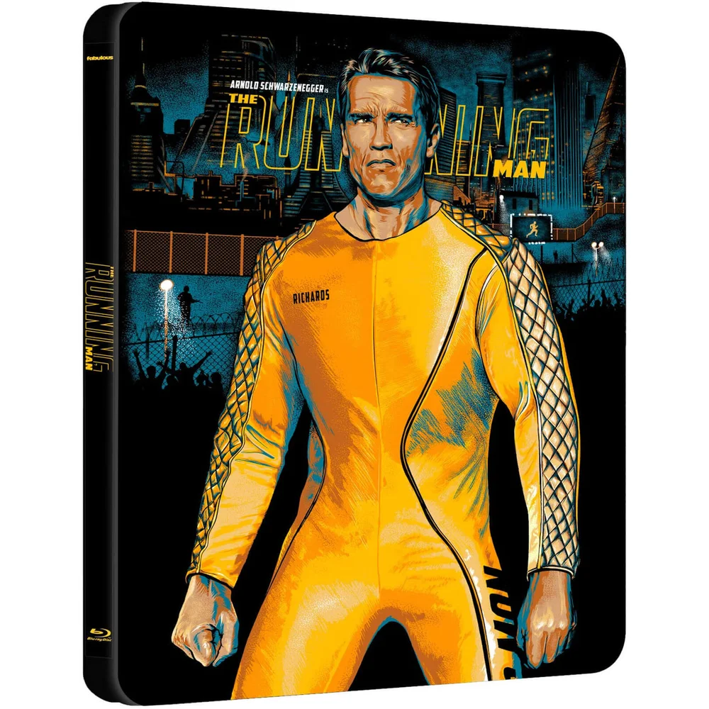 The Running Man – Zavvi Exclusive Steelbook Afbeelding 1