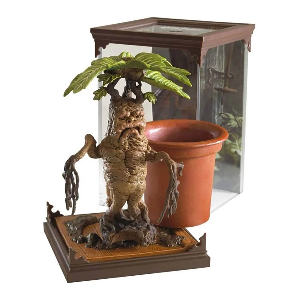 Harry Potter Magische Wezens Mandragora Sculptuur Afbeelding 1