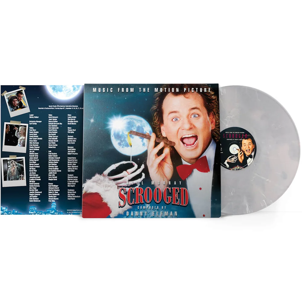 Enjoy The Ride - Scrooged (Music From The Motion Picture) 1490g LP (Cigar Smoke) Afbeelding 1