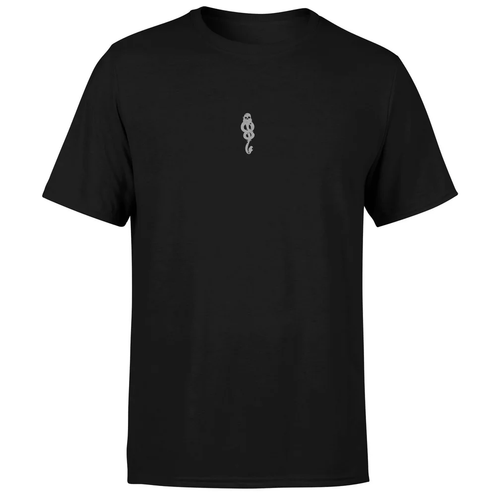 Harry Potter The Dark Arts Death Eater Lines T-Shirt With Embroidery - Black - S Afbeelding 1
