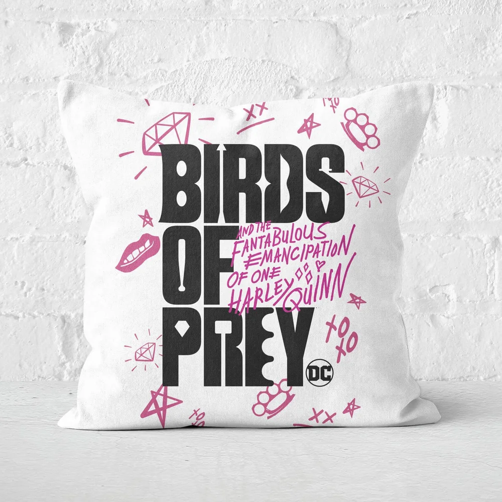 Birds of Prey Square Cushion - 40x40cm - Soft Touch Afbeelding 1