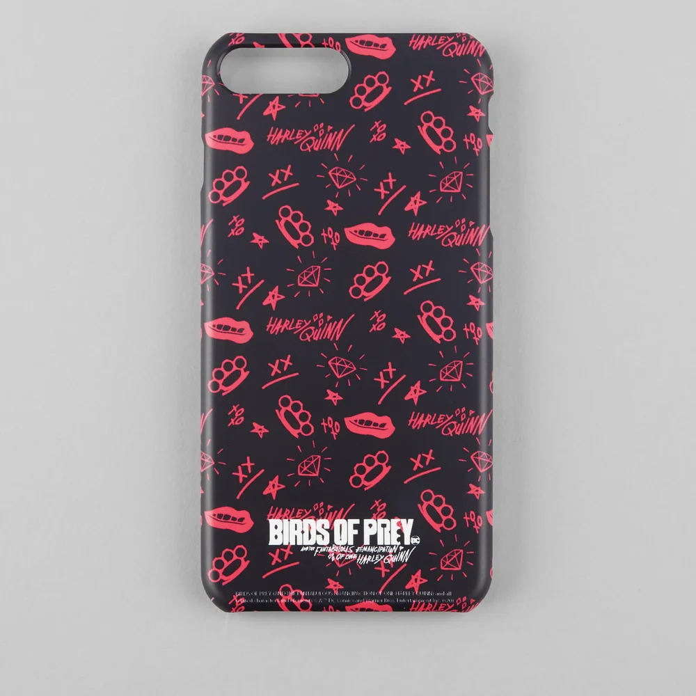 Birds of Prey Black & Pink Phone Case for iPhone and Android - iPhone 5/5s - Snap case - mat Afbeelding 1
