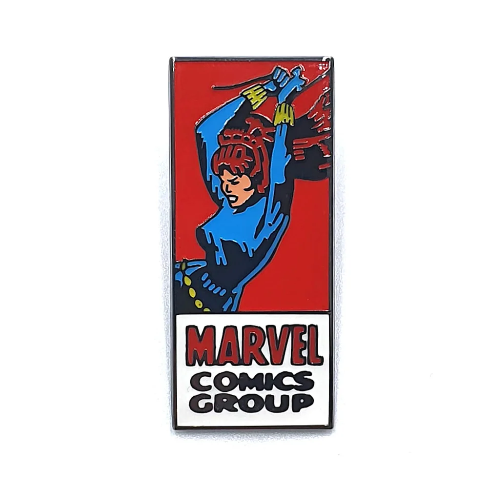 Marvel Comics Black Widow AR Pin Badge (Zavvi Exclusief) Afbeelding 1