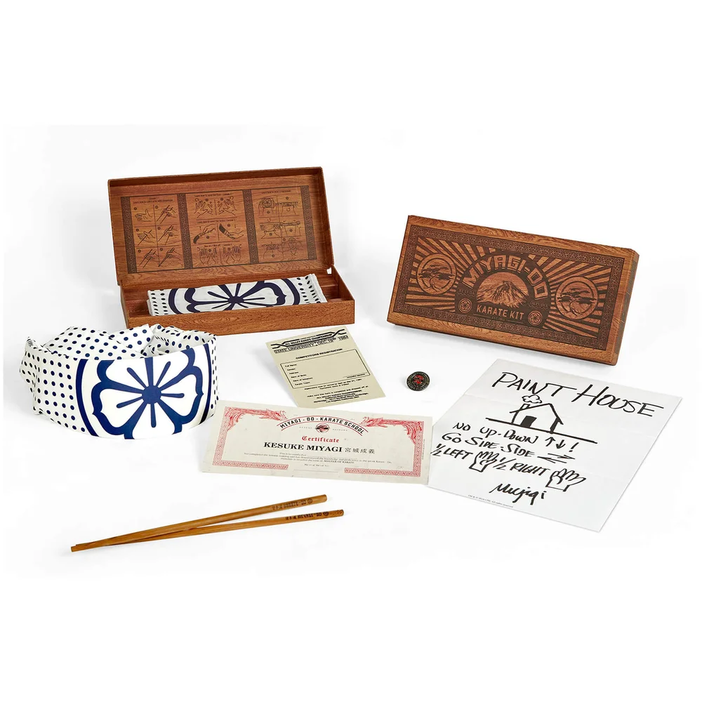 Doctor Collector Karate Kid Miyagi-Do Karate School Limited Edition Kit Afbeelding 1