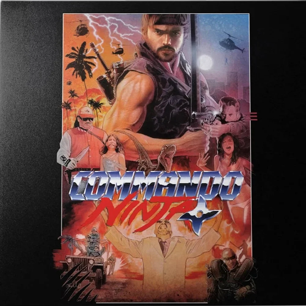 Enjoy The Ride - Commando Ninja (originele soundtrack) LP (Bloody Massacre Splatter) Afbeelding 1