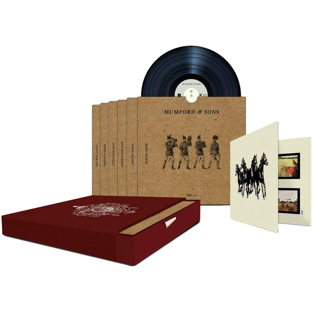Mumford & Sons - Sigh No More Limited Edition 17,5 cm Verzamelaars Box Set Afbeelding 1