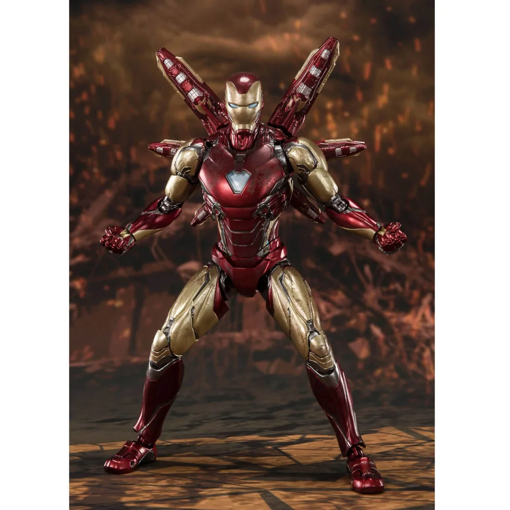 Bandai Tamashii Nations Avengers: Endgame S.H. Figuarts Action Figure Iron Man Mk 85 (Final Battle) 16 cm Afbeelding 1