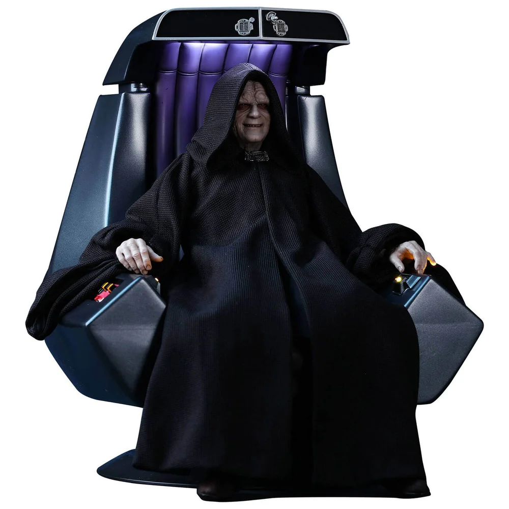 Hot Toys Star Wars Episode VI Movie Masterpiece Action Figure 1/6 Emperor Palpatine Deluxe Version 29 cm Afbeelding 1
