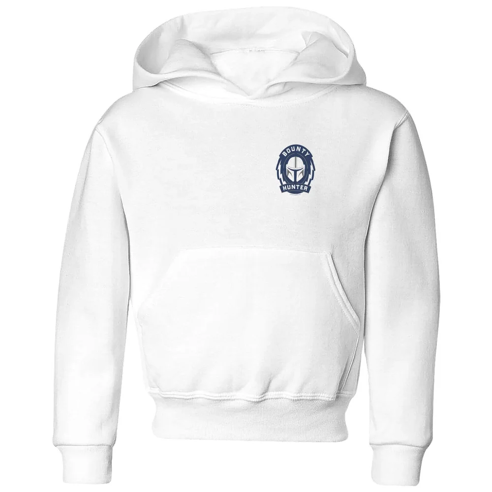 The Mandalorian Bounty Hunter Kids' Hoodie - White - 134/140 (9-10 jaar) Afbeelding 1