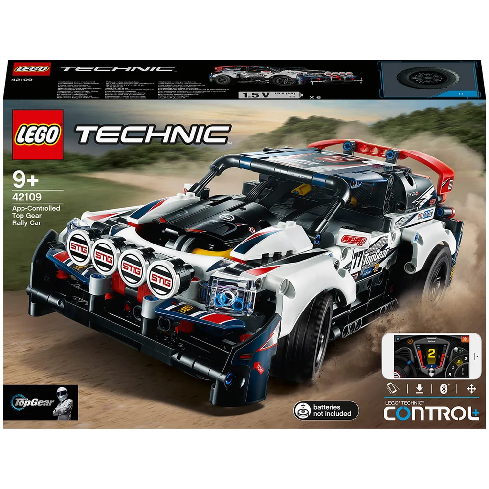 LEGO Technic: App-gestuurde Top Gear Rally Car RC speelgoed (42109) Afbeelding 1