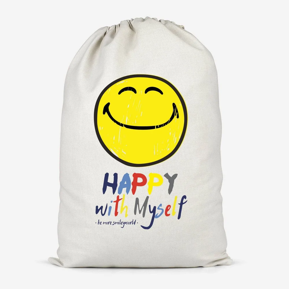 Happy With Myself Storage Bag Cotton Storage Bag - Small Afbeelding 1