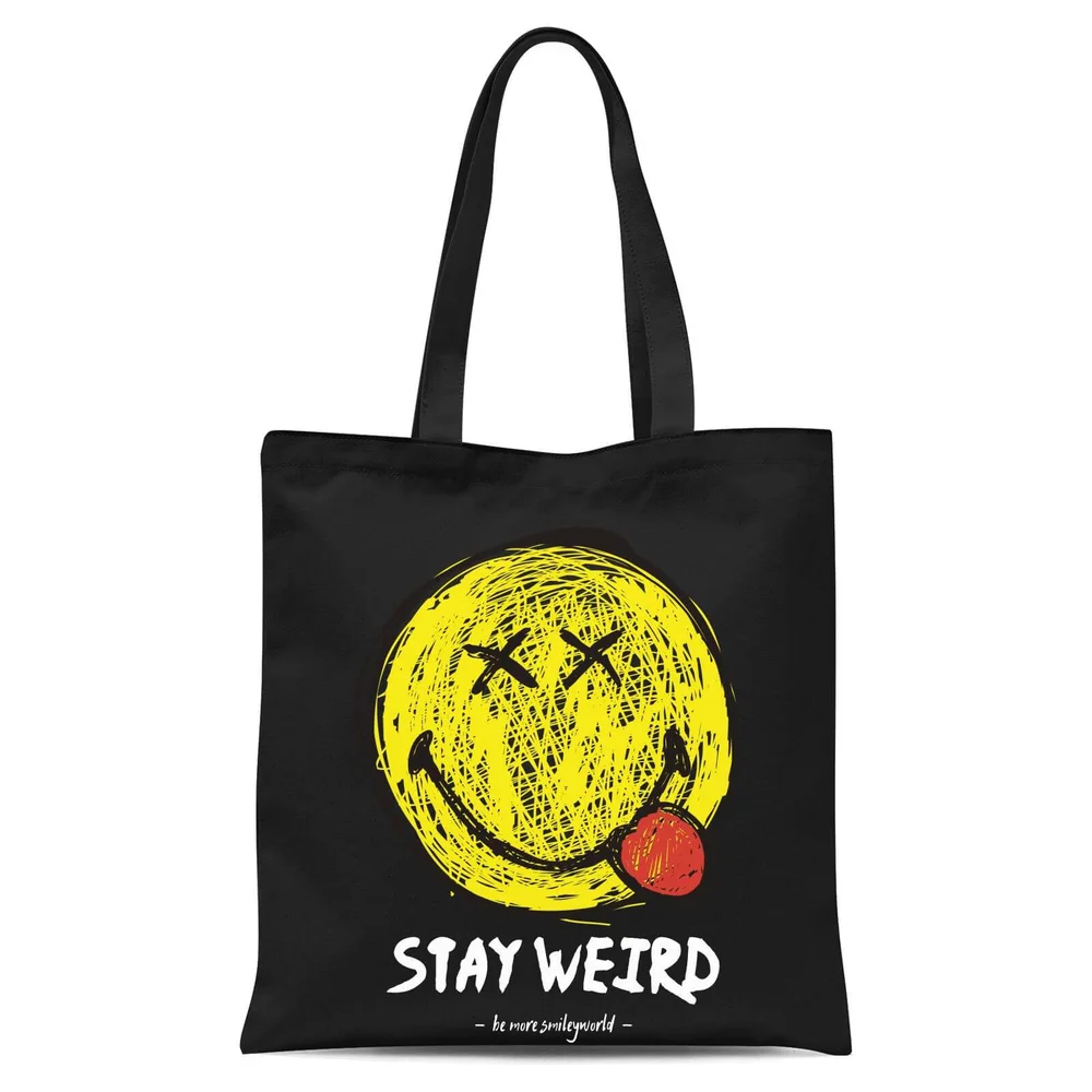 Stay Weird Tote Bag - Black Afbeelding 1