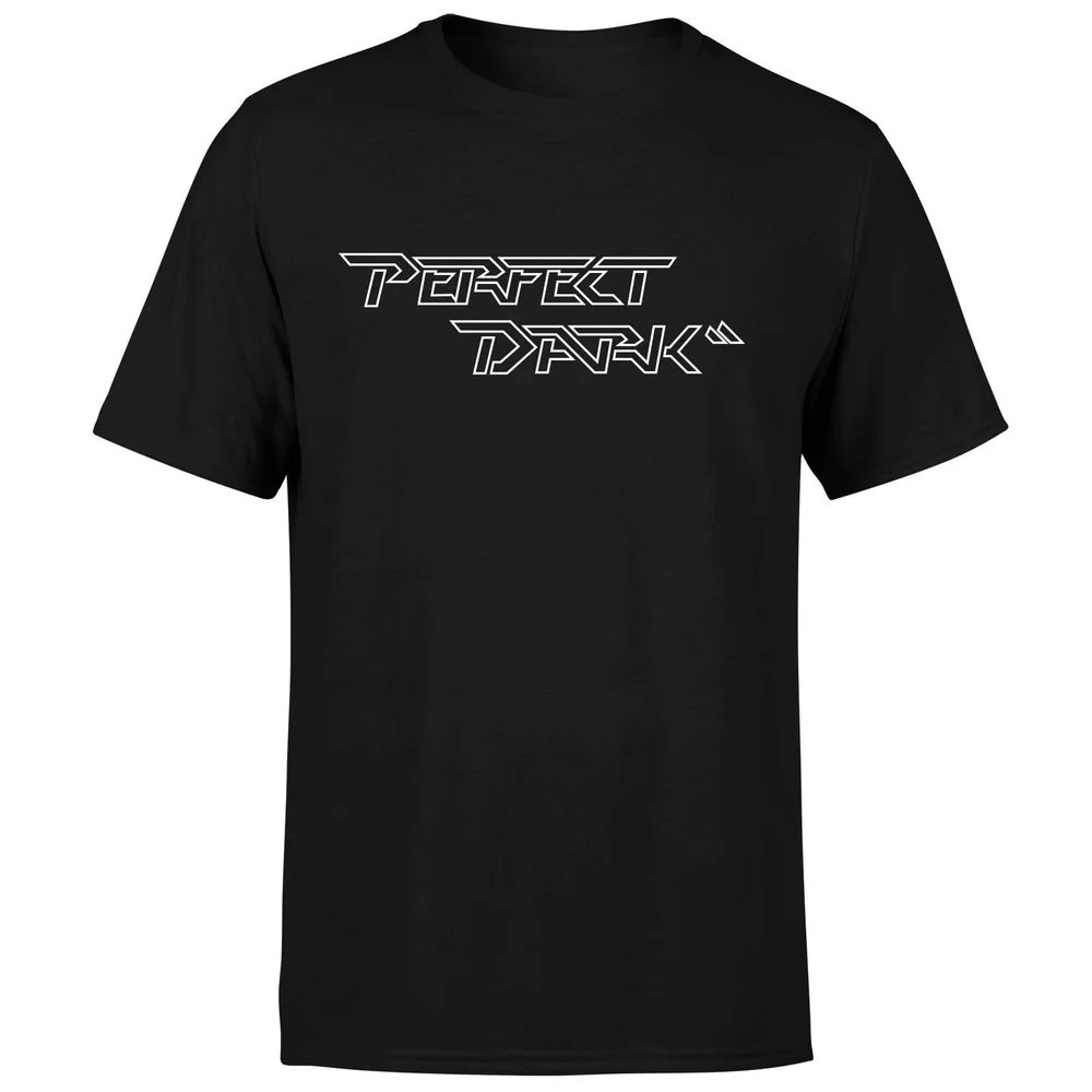 Perfect Dark Logo T-Shirt - Black - S Afbeelding 1