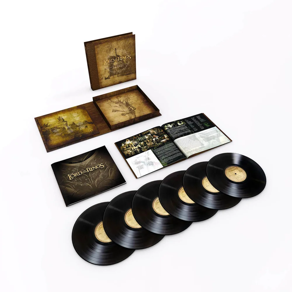 The Lord Of The Rings: The Motion Picture Trilogy Soundtrack Vinyl Set Afbeelding 1