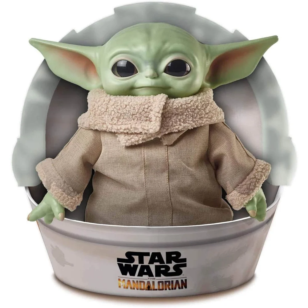 Mattel Star Wars: The Mandalorian The Child knuffel (28 cm) Afbeelding 1