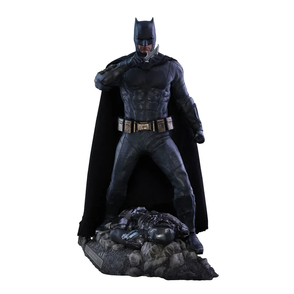 Hot Toys DC Comics Justice League Movie Masterpiece Action Figure 1/6 Batman Deluxe 32cm Afbeelding 1