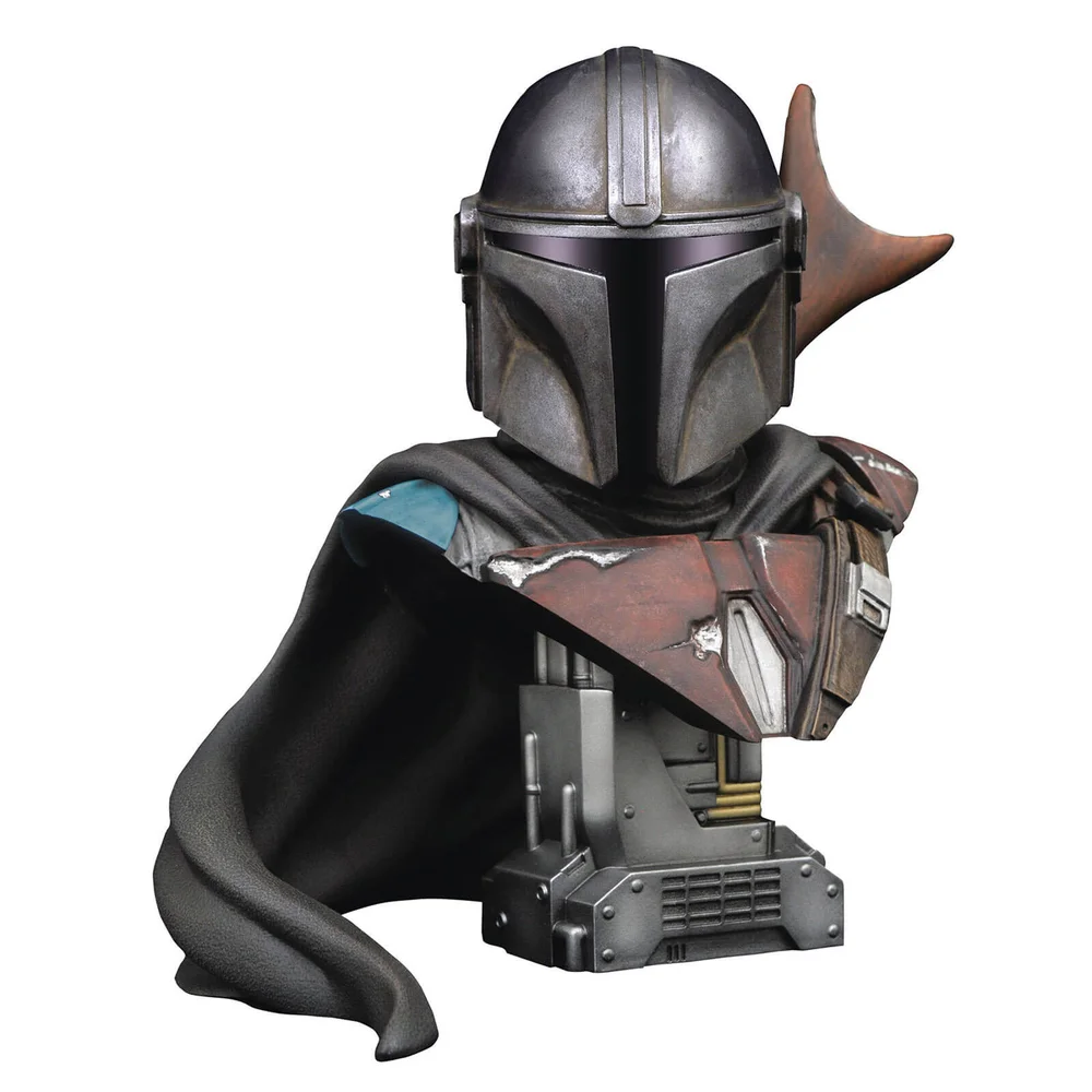 Diamond Select Star Wars Legends In 3D Mandalorian 1/2 Scale Bust Afbeelding 1