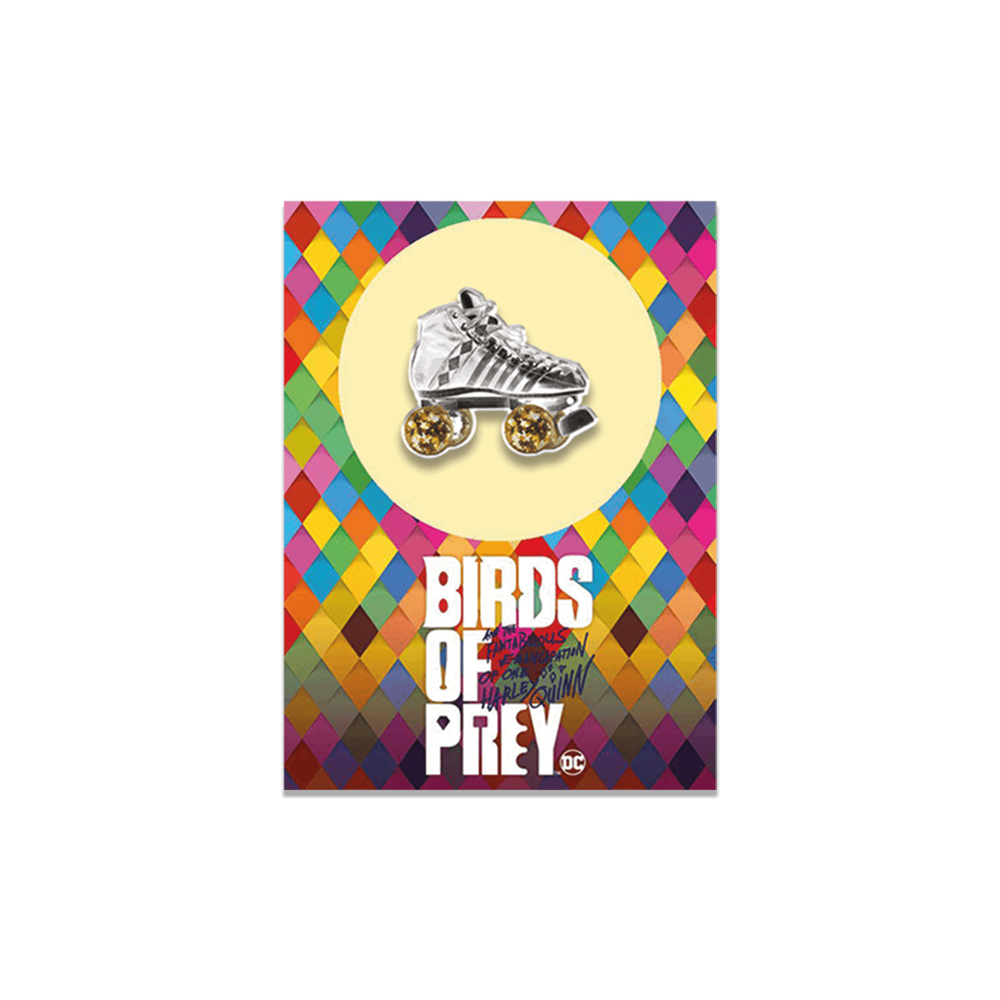 Harley Quinn Birds of Prey Collectable Pin Badge - Rolllerblade Afbeelding 1