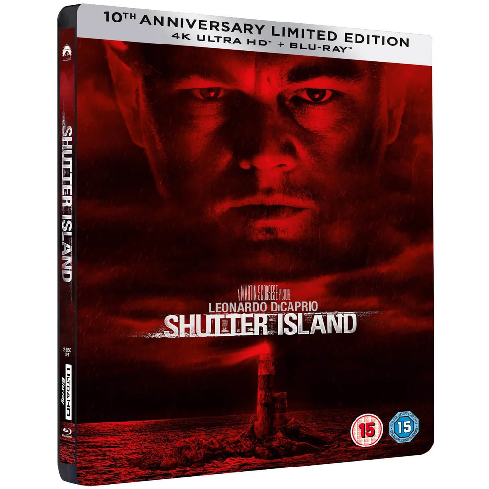 Shutter Island 10e Jubileum 4K Ultra HD Steelbook (Inclusief 2D Blu-ray) Afbeelding 1