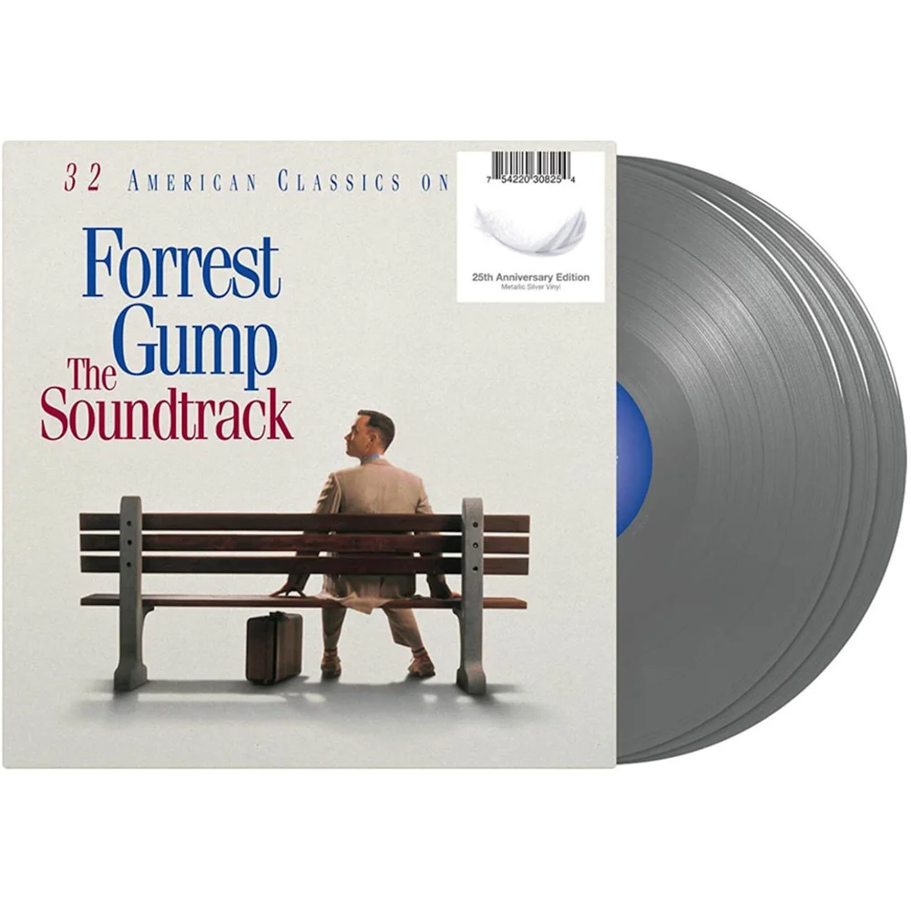 Forrest Gump: The Soundtrack 3xLP (Zilver) Afbeelding 1