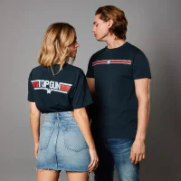 Top Gun Unisex T-Shirt - Navy - undefined undefined