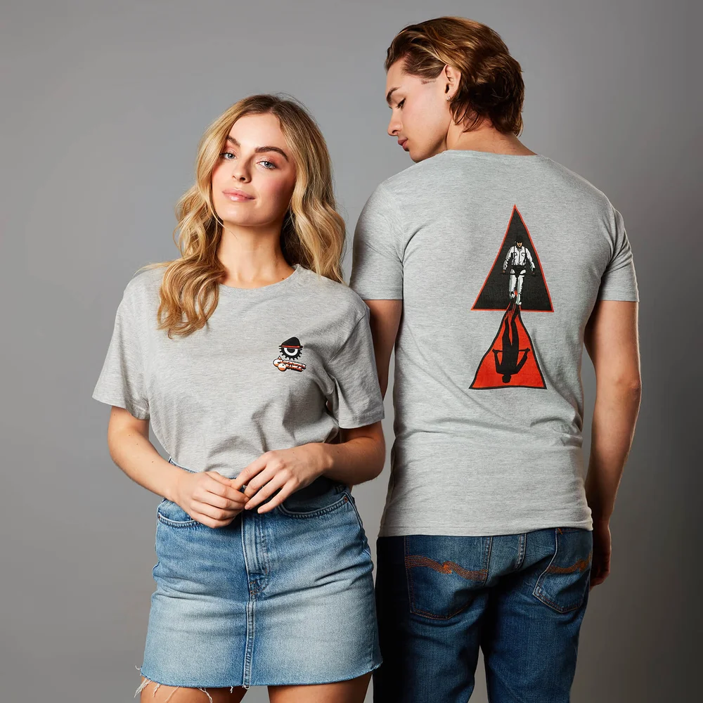 A Clockwork Orange Unisex T-Shirt - Grey - S - Grijs Afbeelding 1
