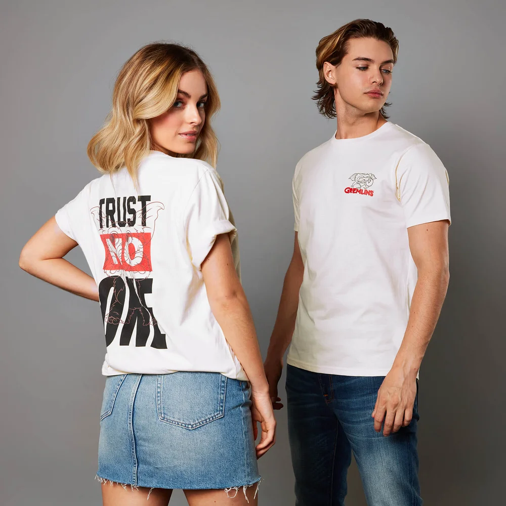 Gremlins Unisex T-Shirt - White - S Afbeelding 1