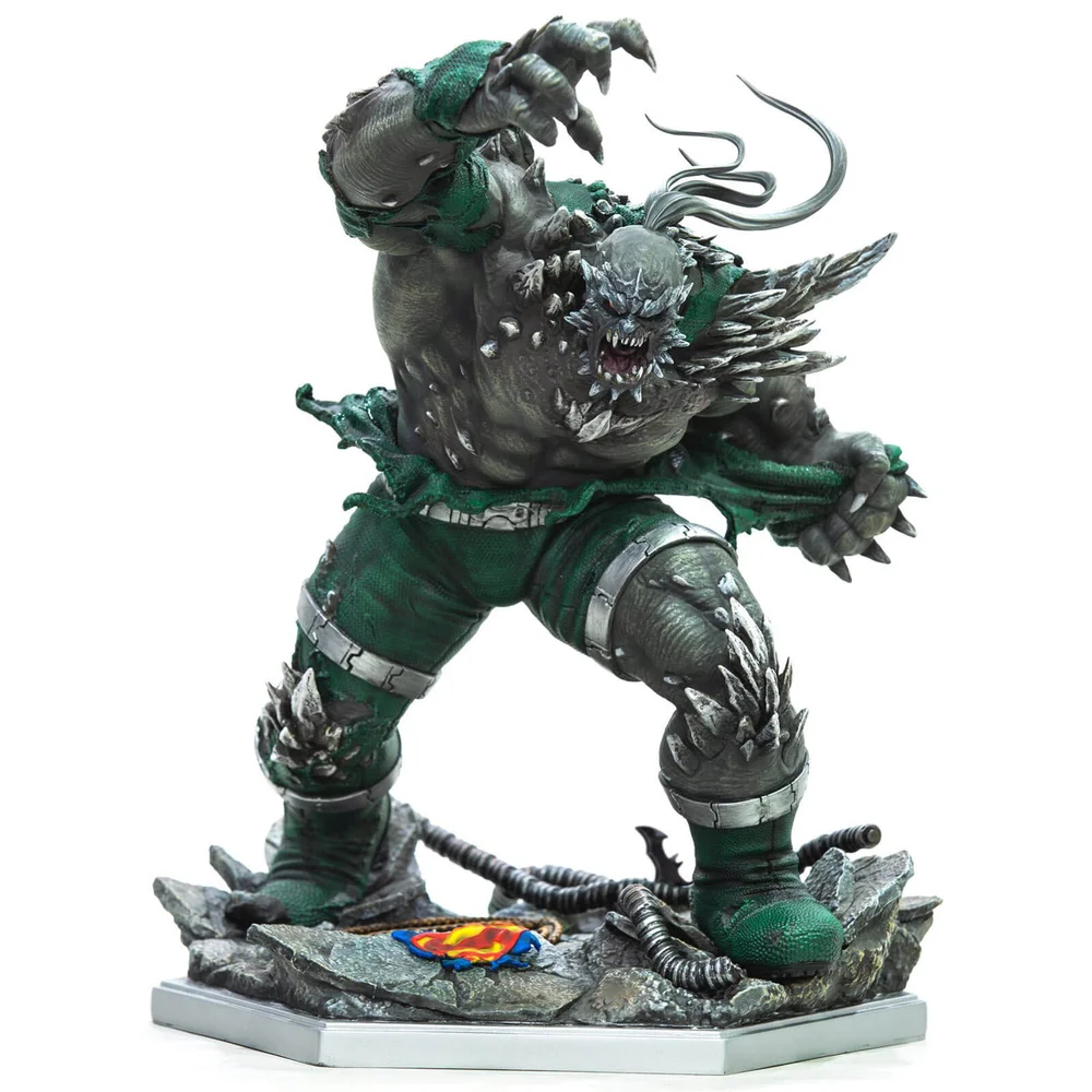 Iron Studios 1:10 Doomsday Deluxe Art Scale Beeld - DC Comics Series 5 Event Exclusive Afbeelding 1