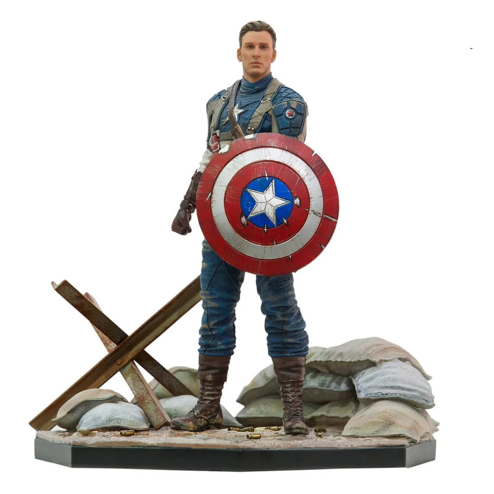Iron Studios 1:10 Captain America The First Avenger kunst schaal Beeld MCU 10 jaar evenement exclusief Afbeelding 1